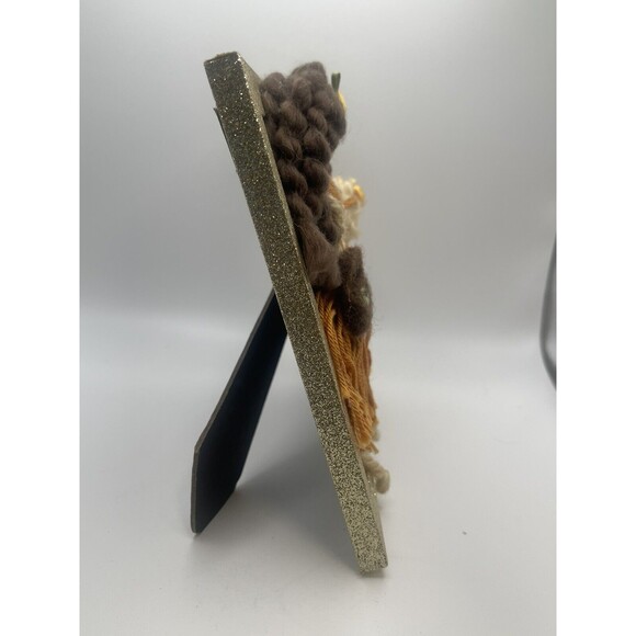 Macramé Handmade Doll Framed Art - Picture 6 of 7